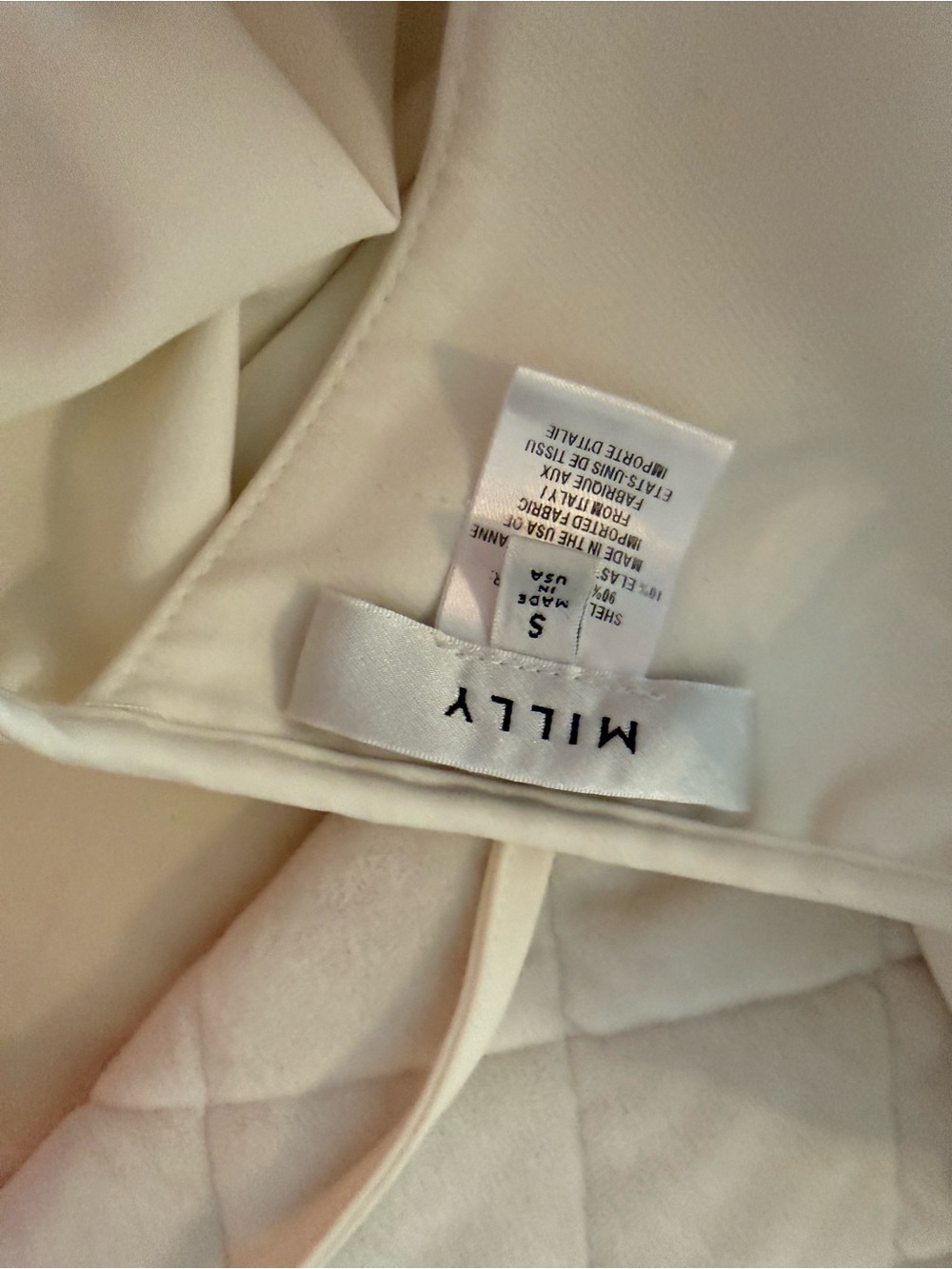 REVOLVE Ruffled Off-Shoulder Crop Top - Cream - Picture 4 of 5